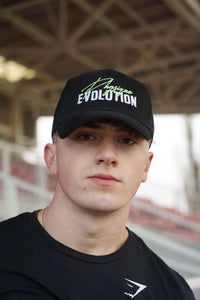 Black Unisex Physique Evolution Cap