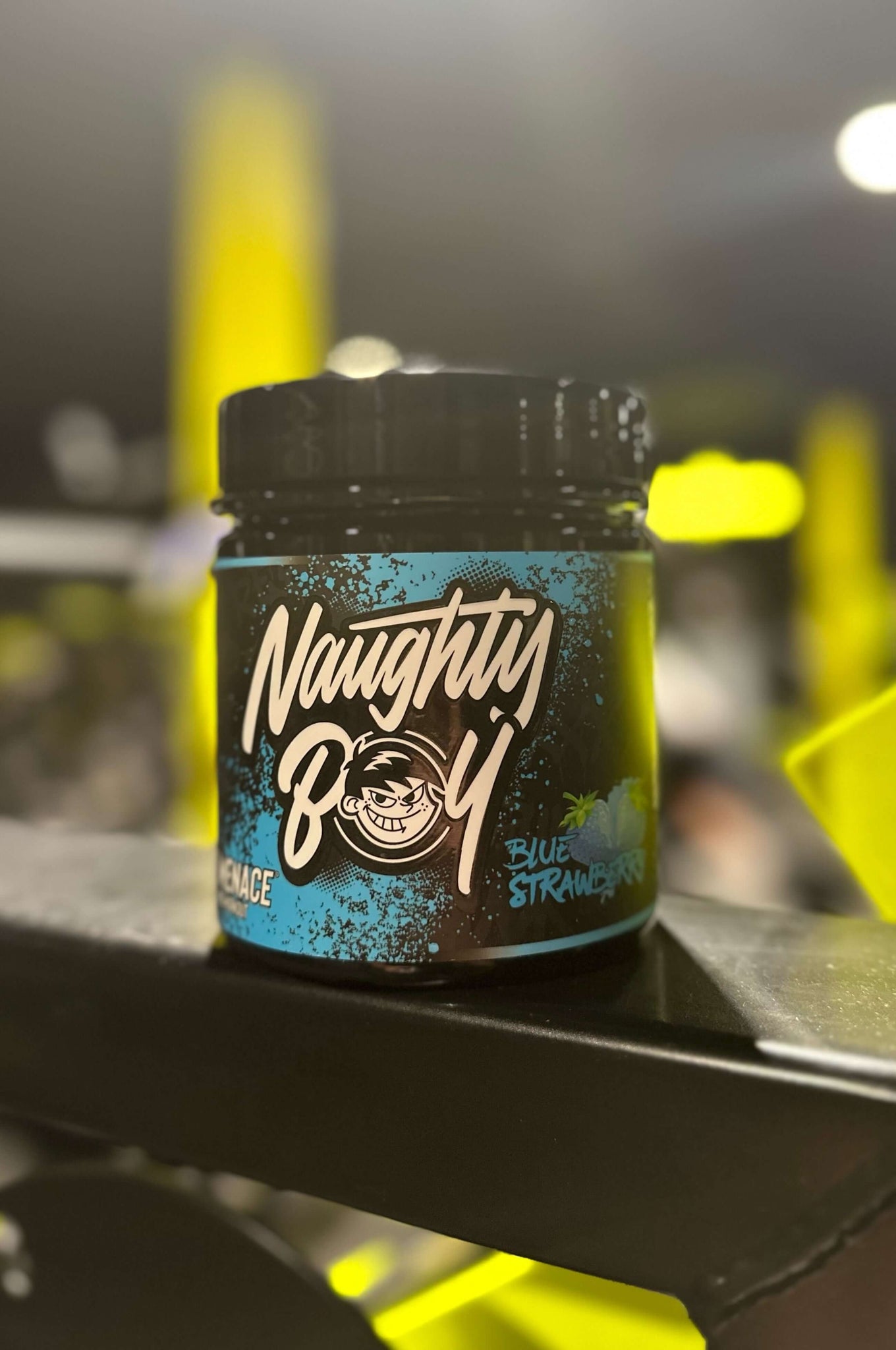 Naughty Boy Menace Pre Workout Blue Strawberry