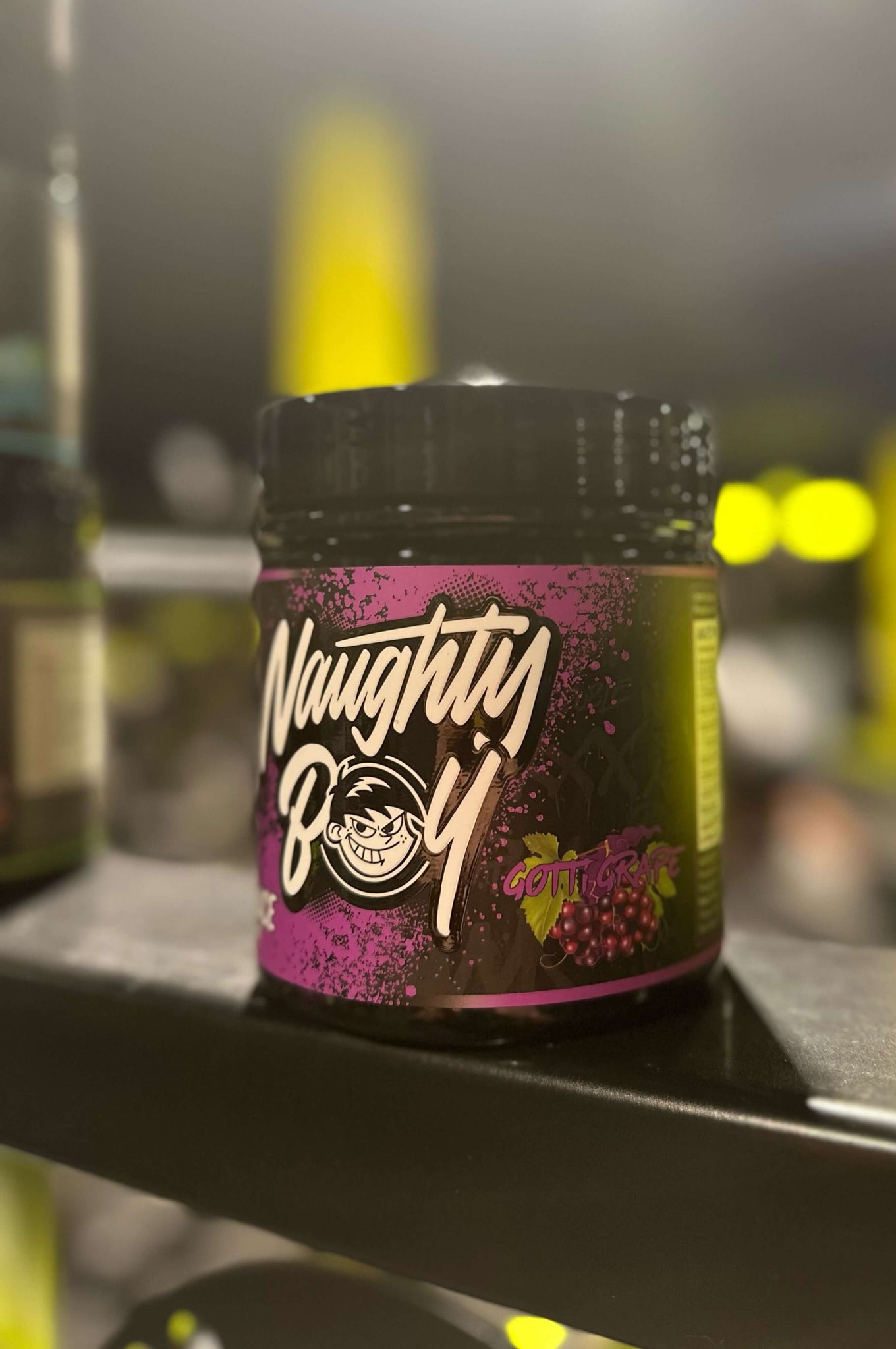 Naughty Boy Menace Pre Workout Gotti Grape